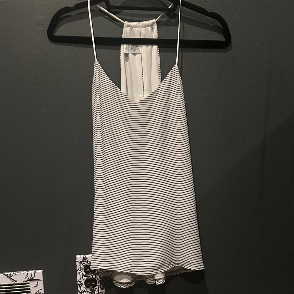 Express Monochrome Striped Top